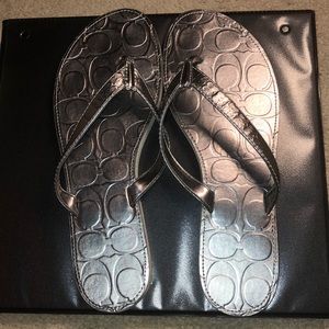 Coach Flip Flops